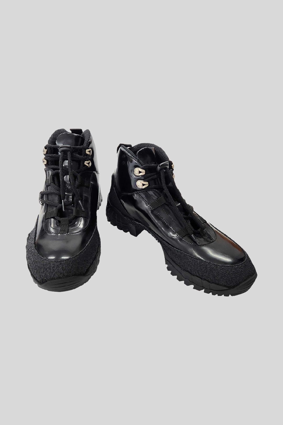 Buy Vibram Black Lace Up Boots | 1017 ALYX 9SM | GlamCorner