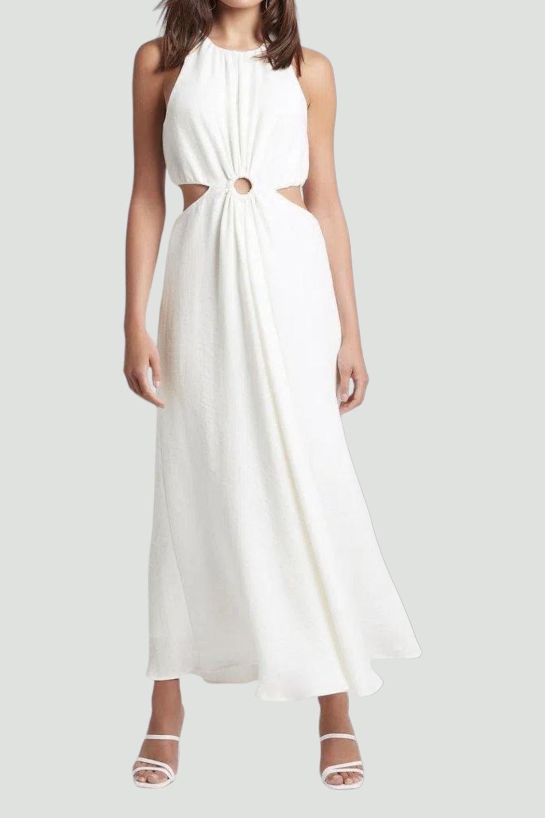 Sheike Galley Maxi Dress in White