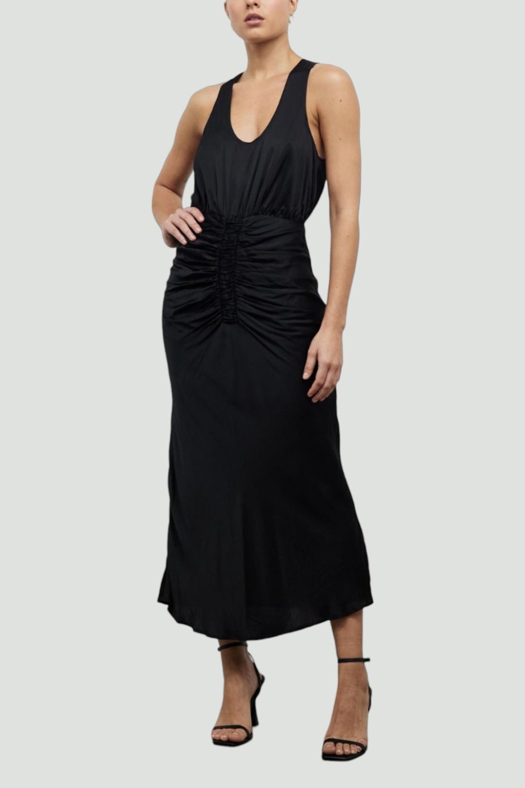 Lover Junie Midi Dress in Black