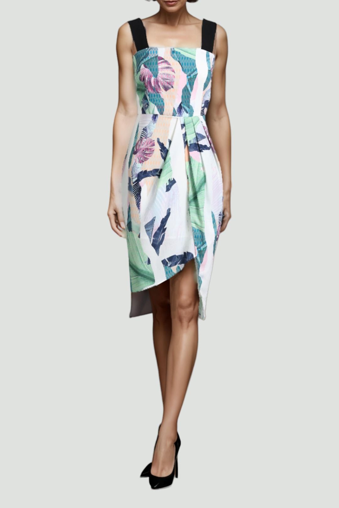 Cooper St - Leaf Printed Mini Dress