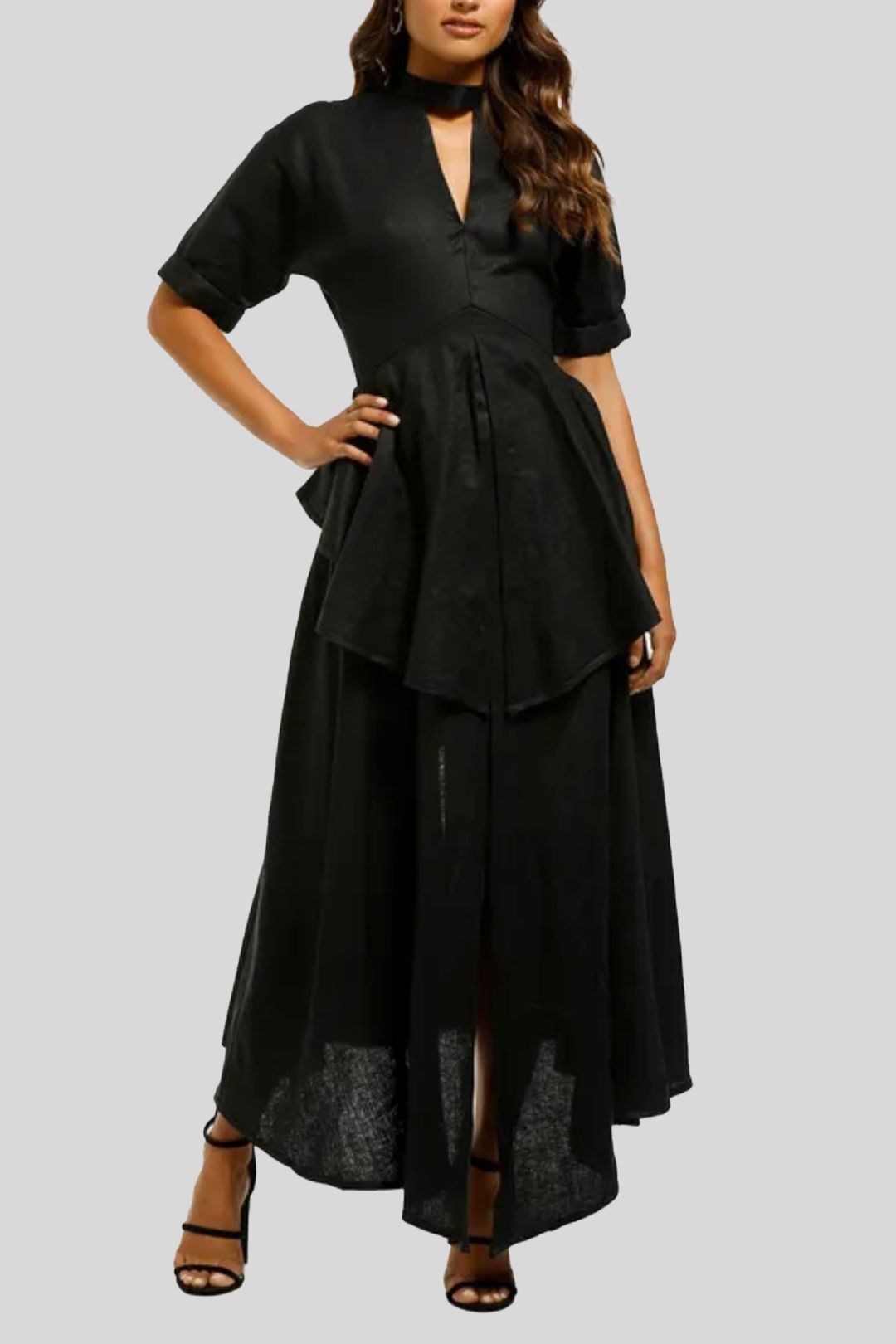 KITX Black Anthropocene Two Way Midi Dress