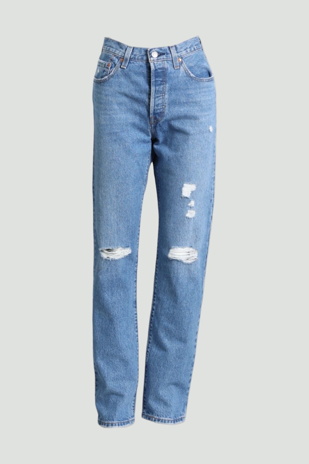 Levis 501 Jeans in Mid Blue