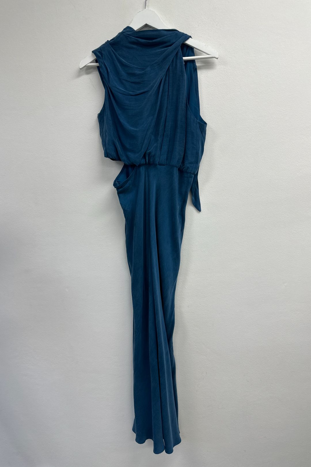 Sheike Blue Park Ave Sleeveless Midi Dress