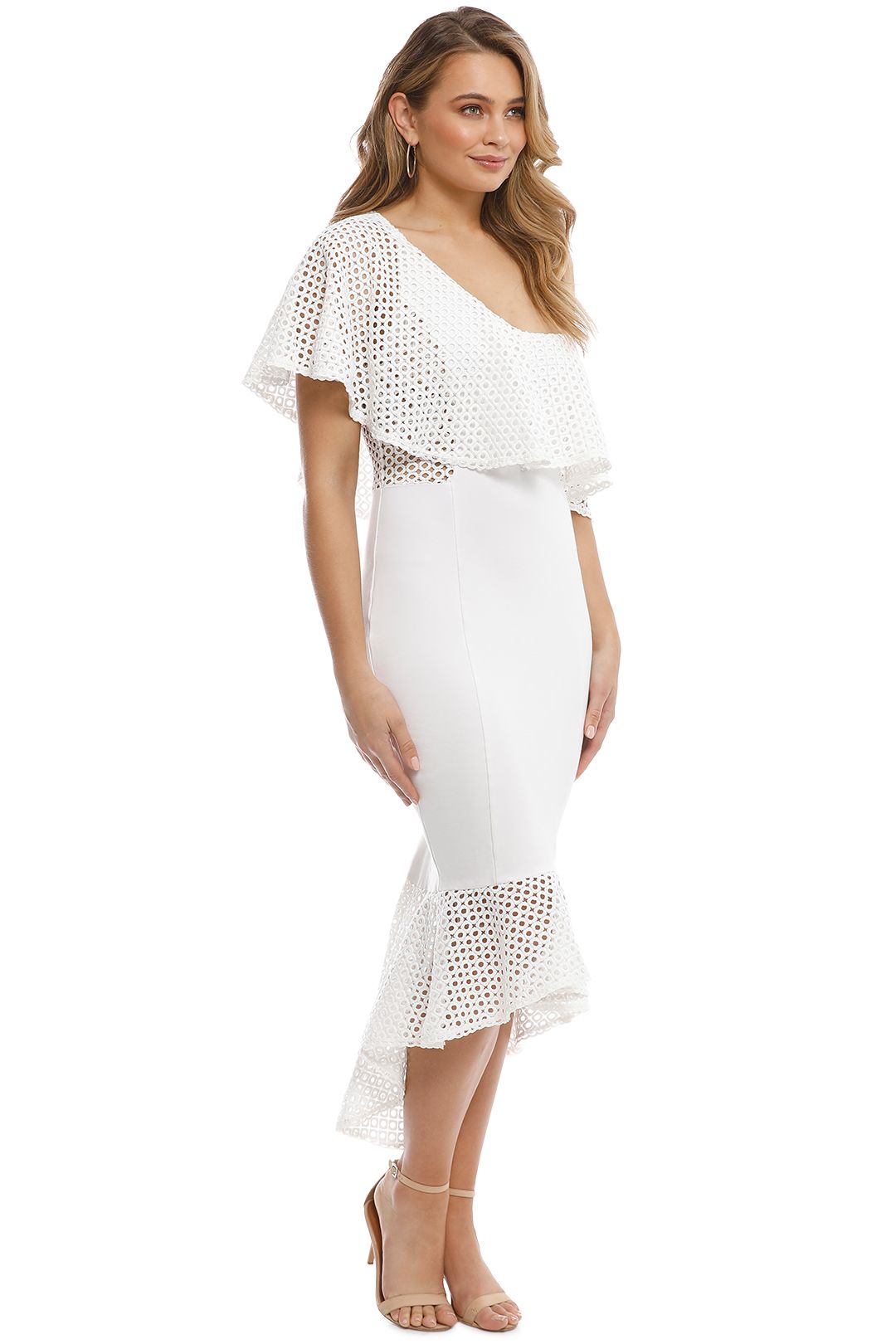 Elliatt - Harlow Dress - White - Side