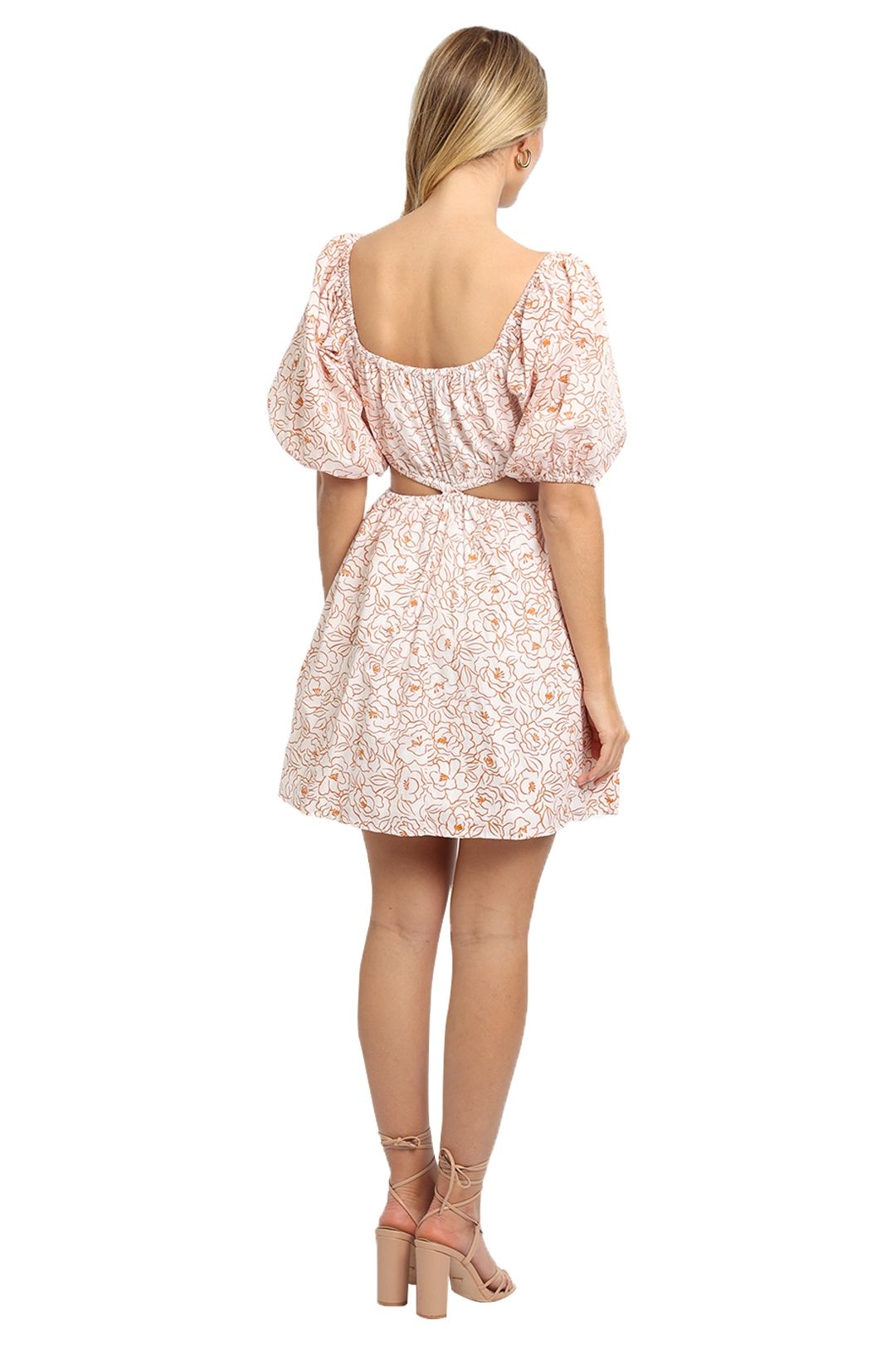 Faithfull Gabelli Mini Dress Scoop Neckline