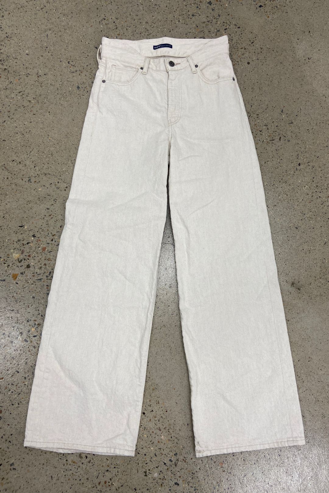 Levis Hip Hugger Jean in Cream
