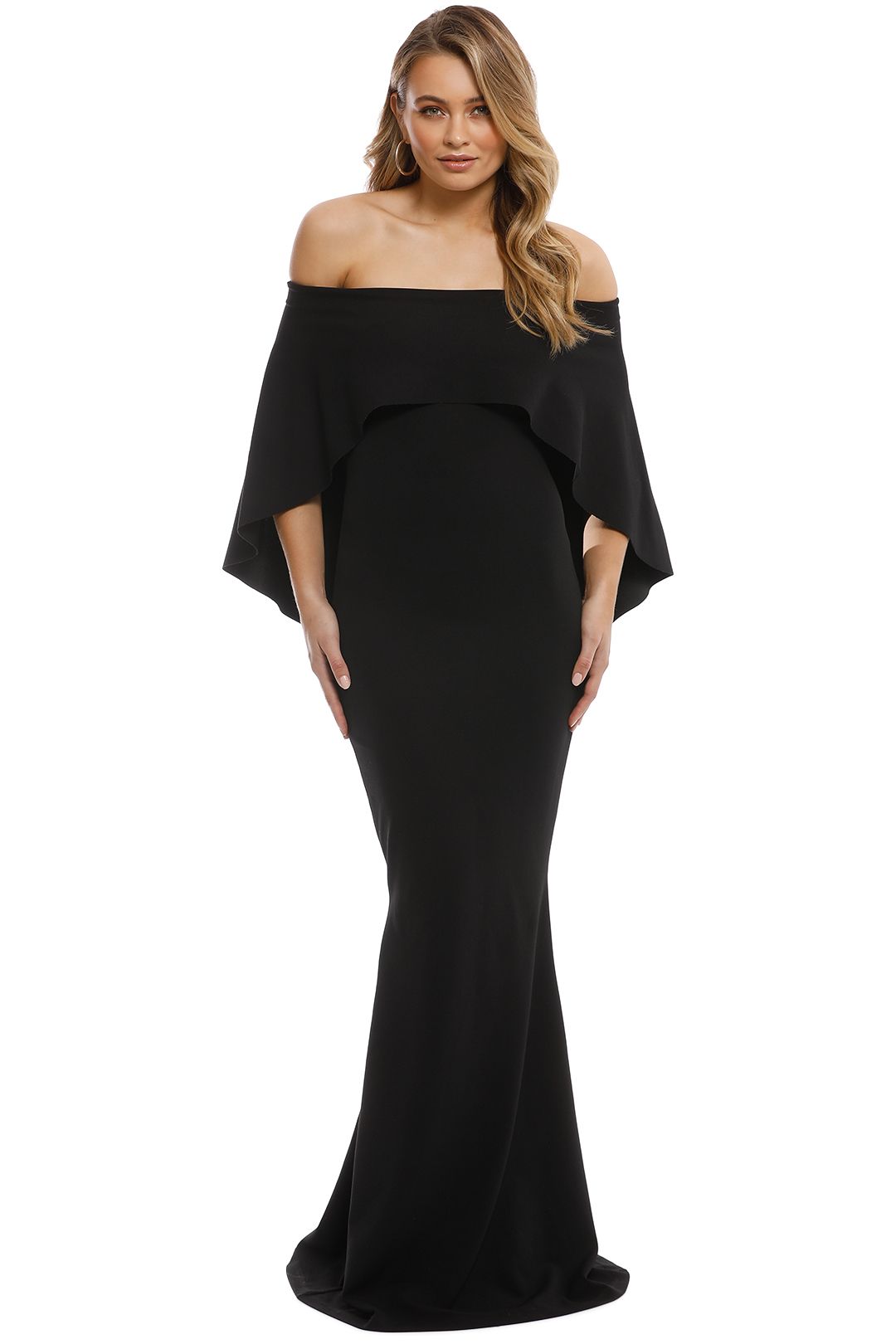 Composure Gown in Black by Pasduchas for Rent