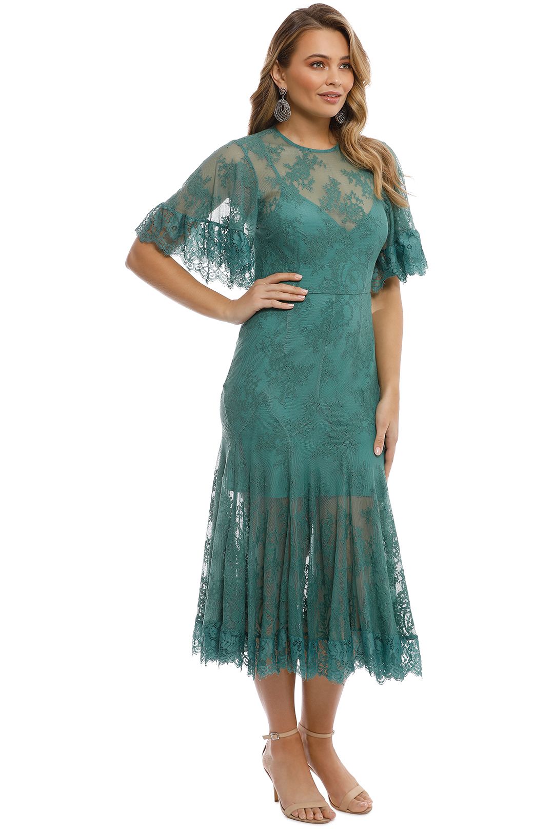 talulah blind love midi dress