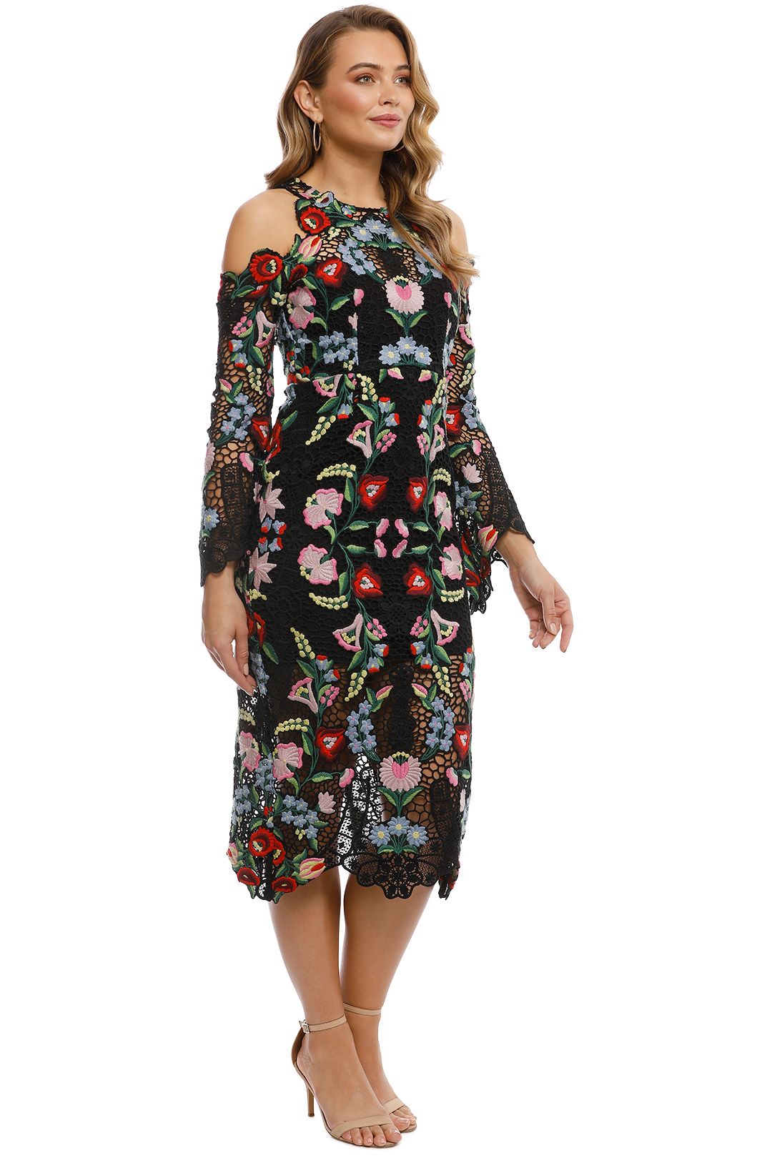 thurley carnival midi dress