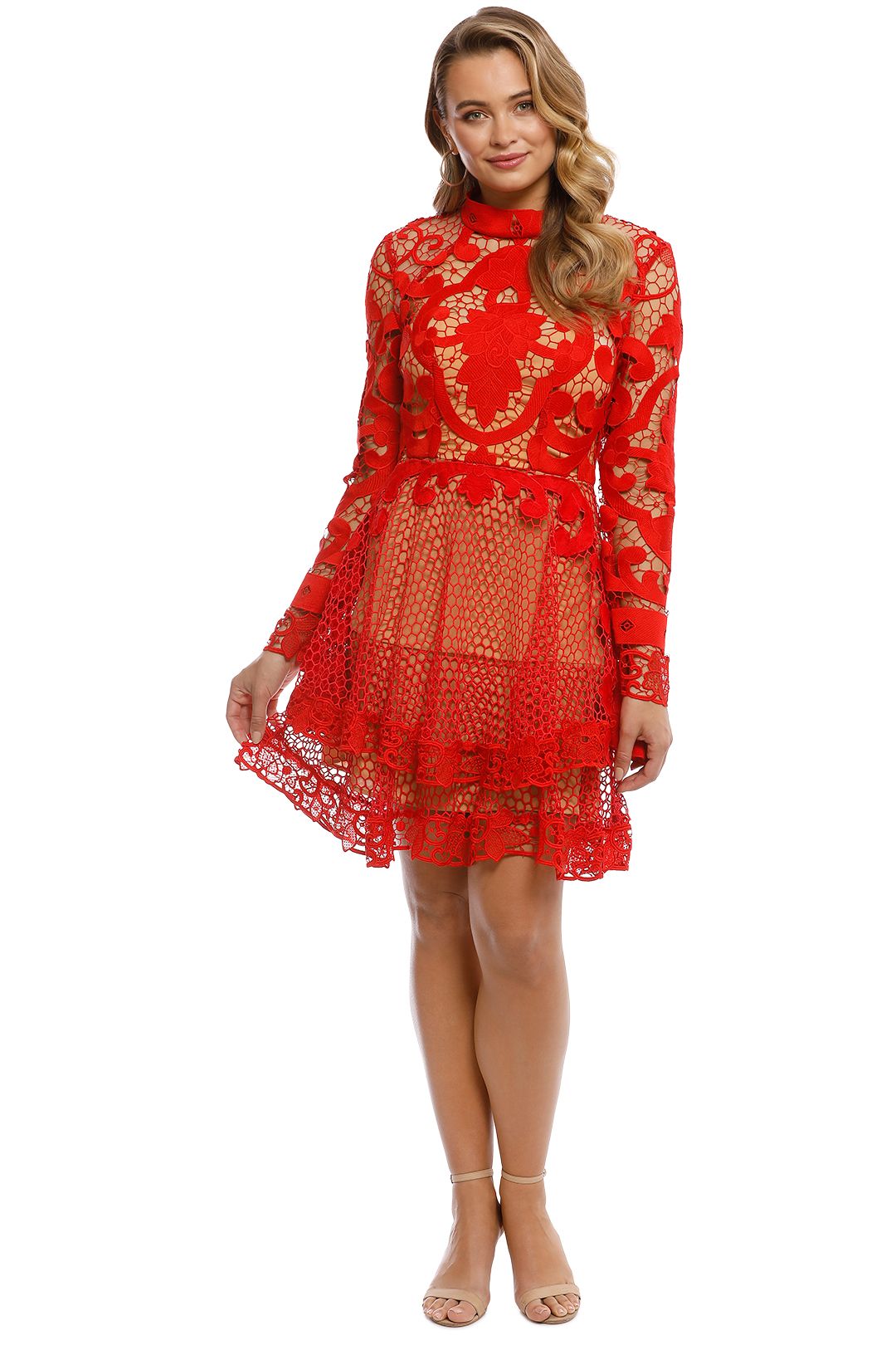 thurley rose ceremony midi dress