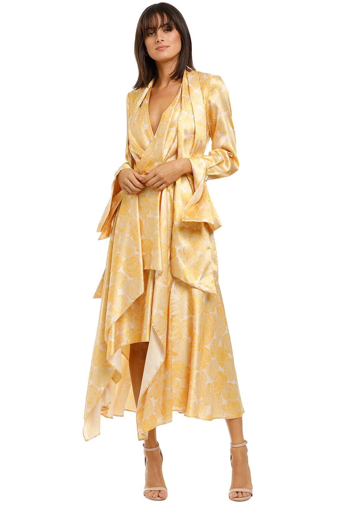 Acler-Wallace-Dress-Lemon-Floral-Front