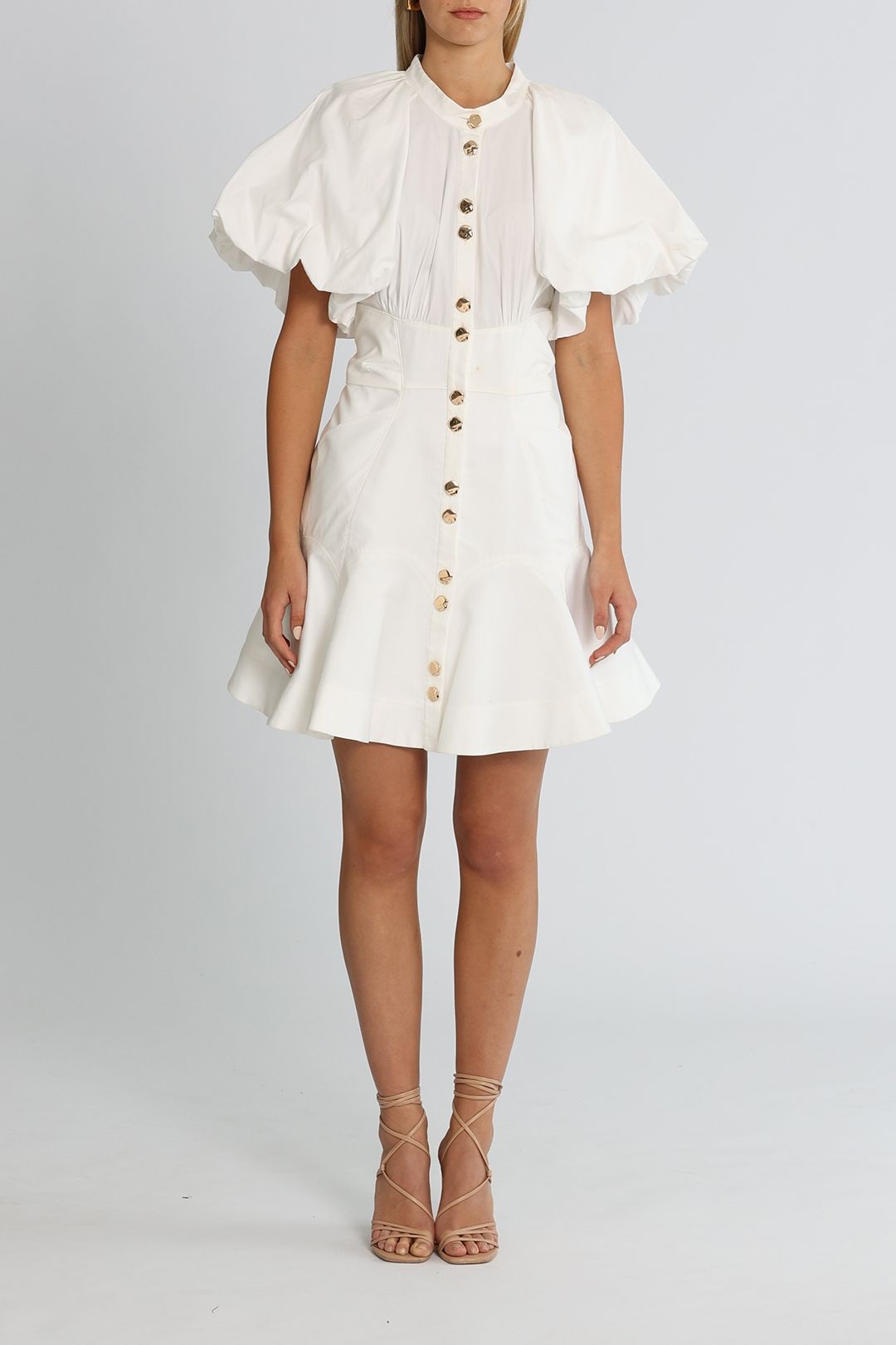 Acler Dalbury Dress White