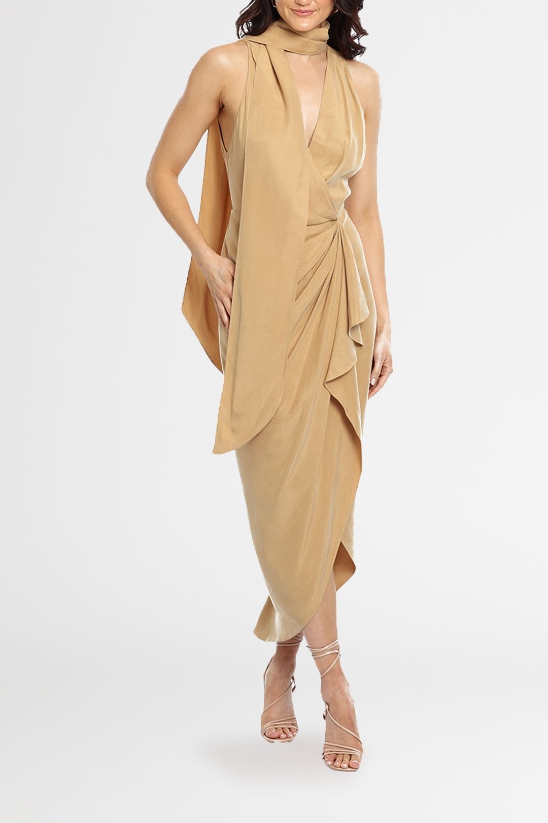 Acler Daleside Dress nude