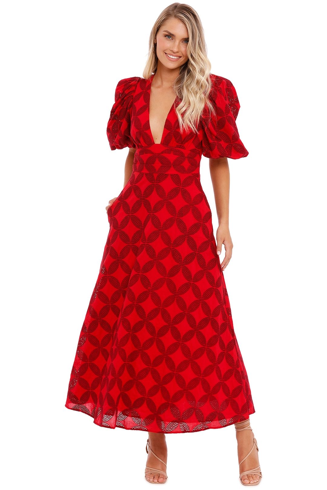 Hire Hamilton Dress in Red | Acler 