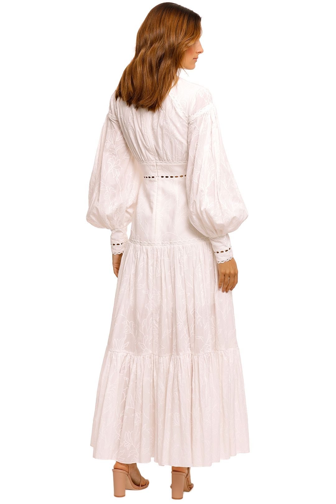 Acler Hender Dress Ivory white
