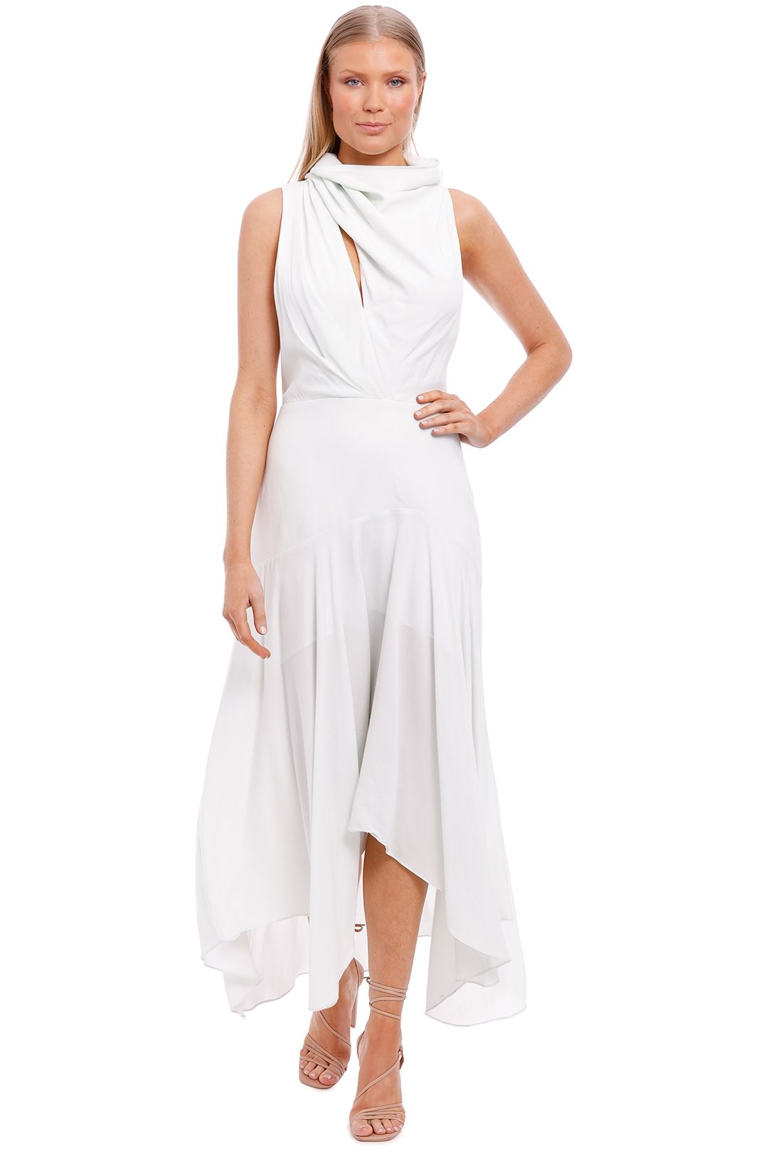 Acler Kilmaine Dress white