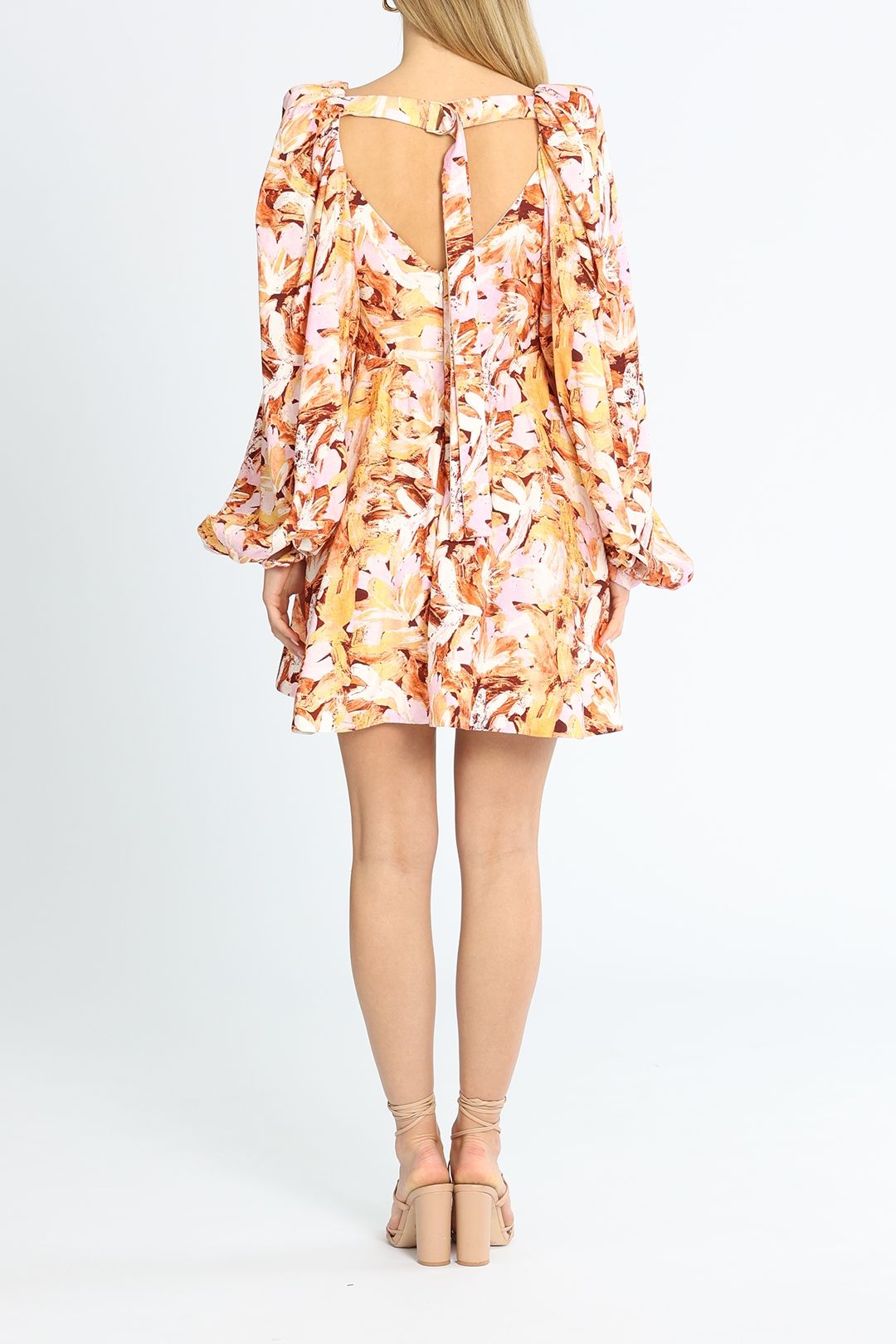 Acler Oliver Mini Dress Cutout