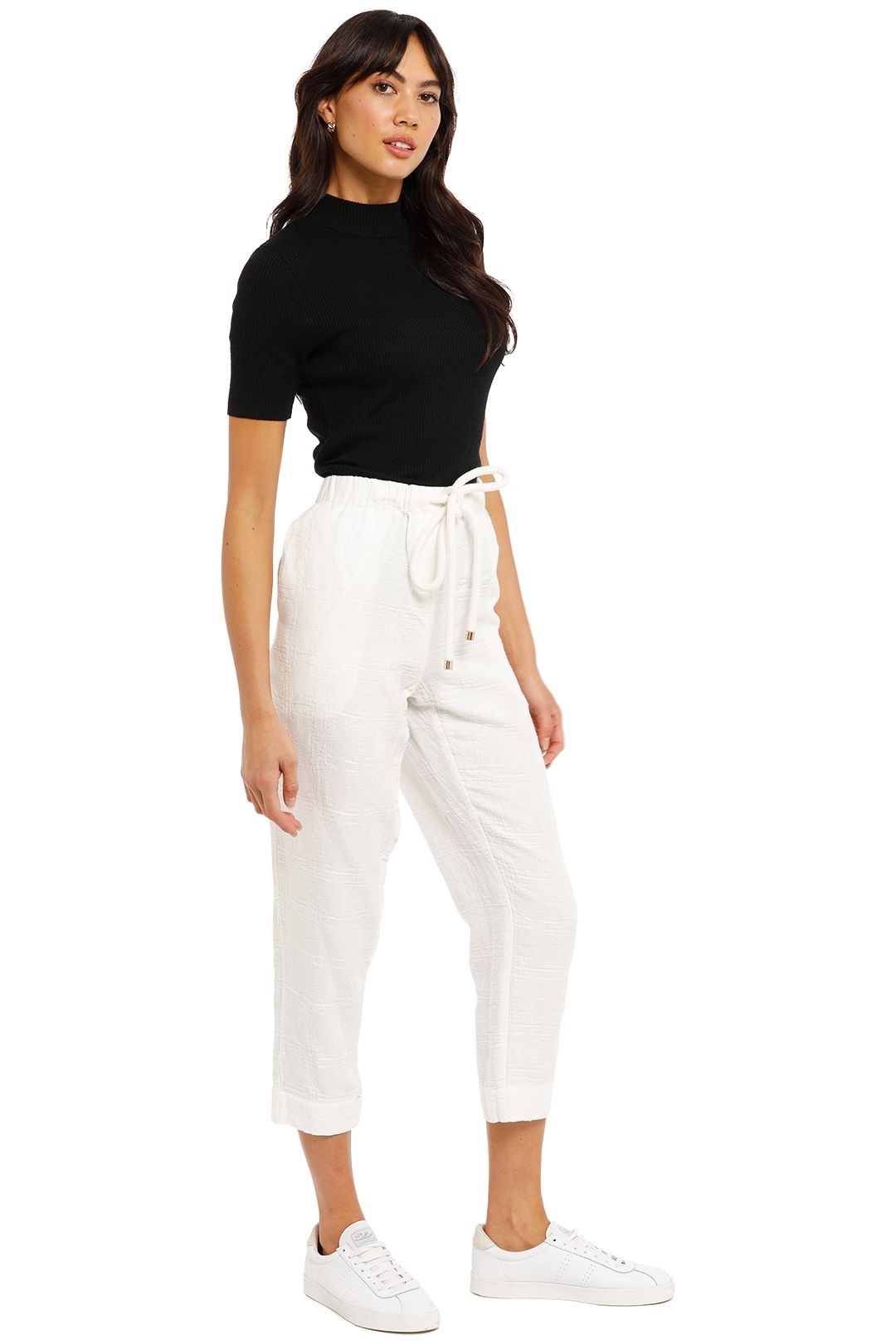 Acler Reece Pant White