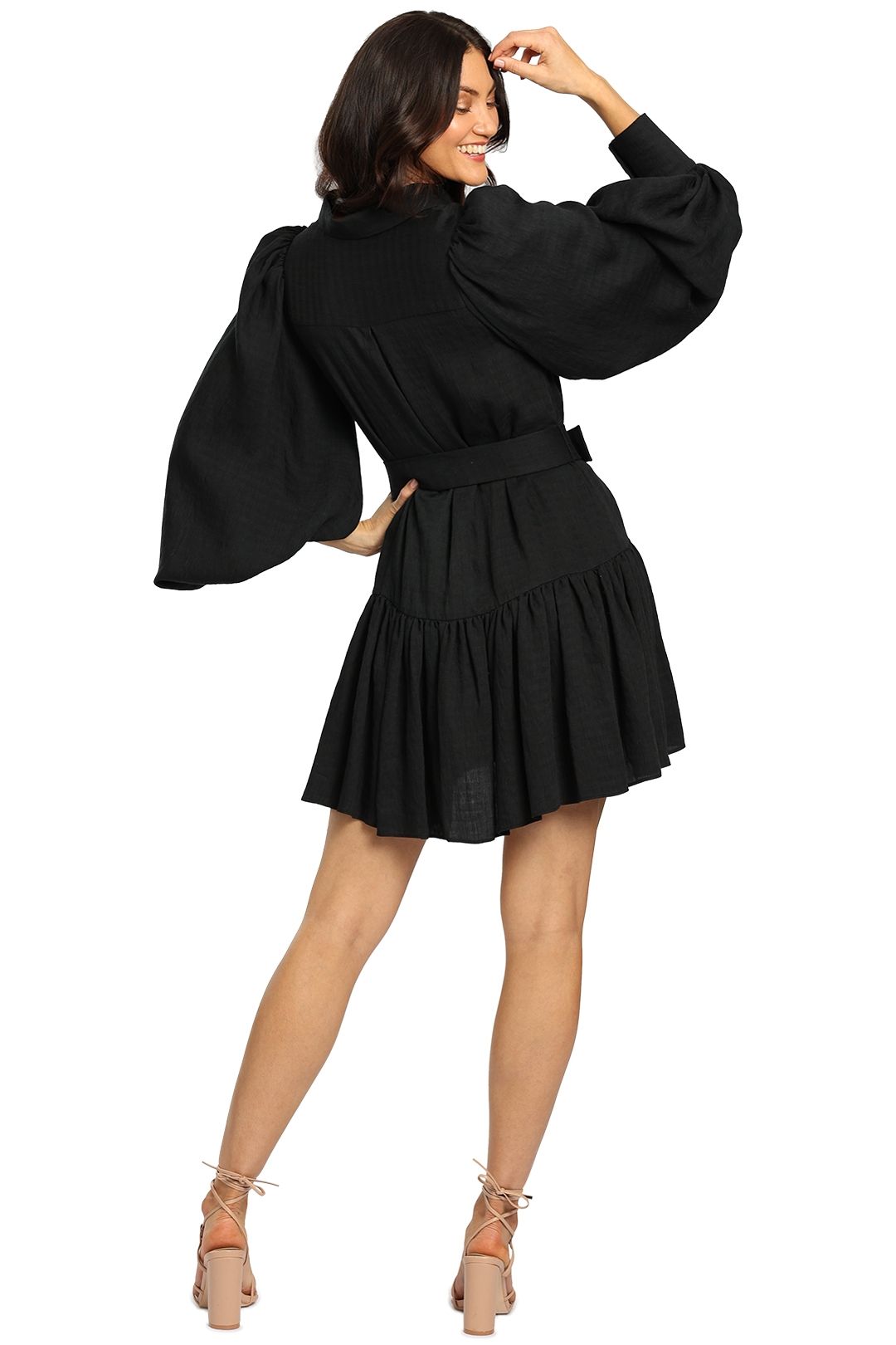 Acler Shirwood Dress Black mini