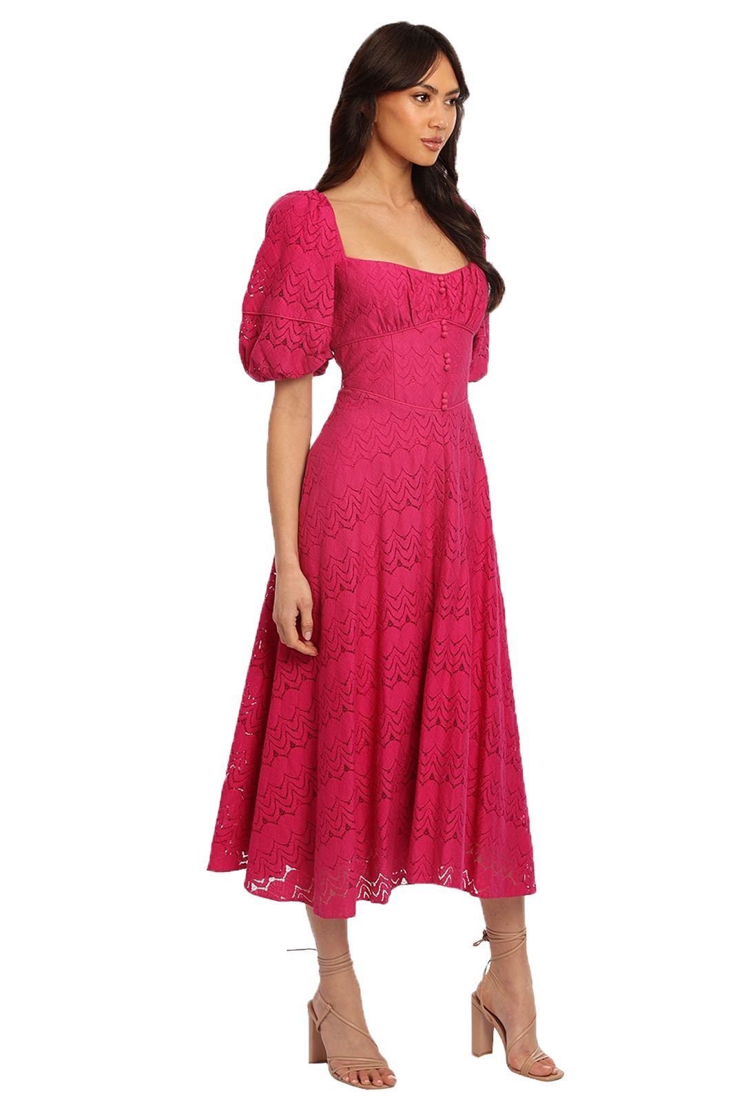 Acler Stapleton Dress Pink