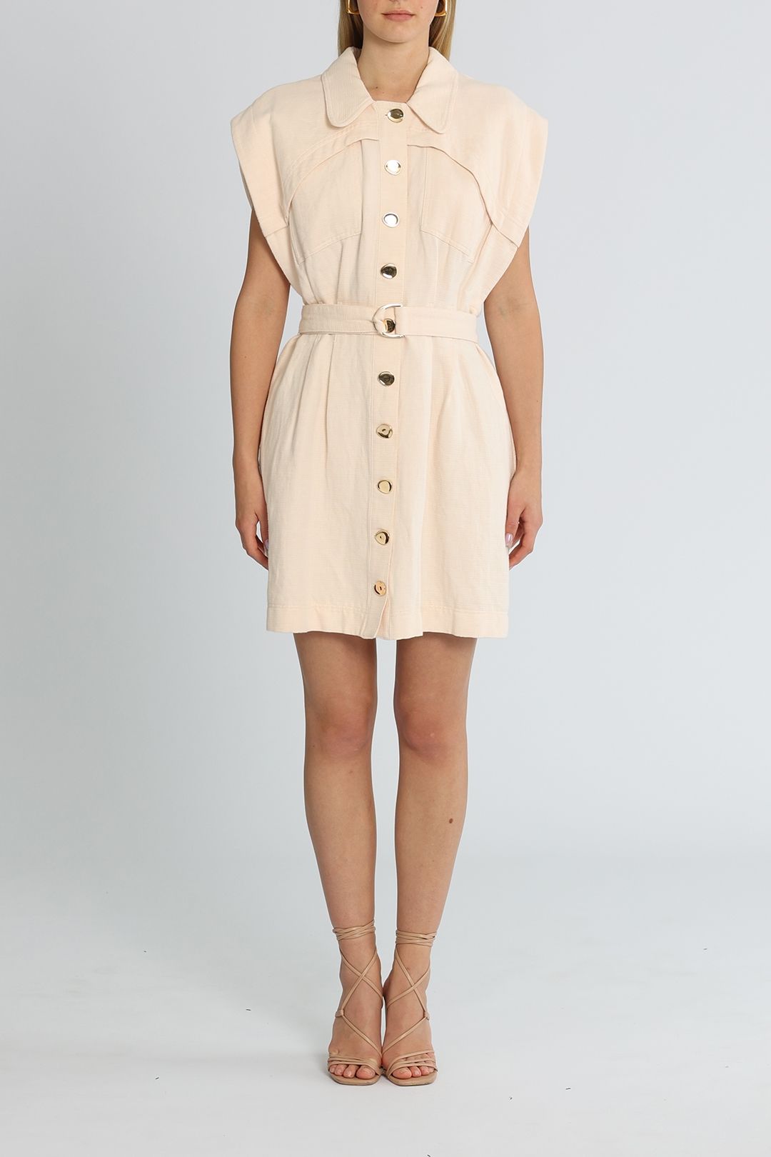 Acler Westcroft Dress in Blush