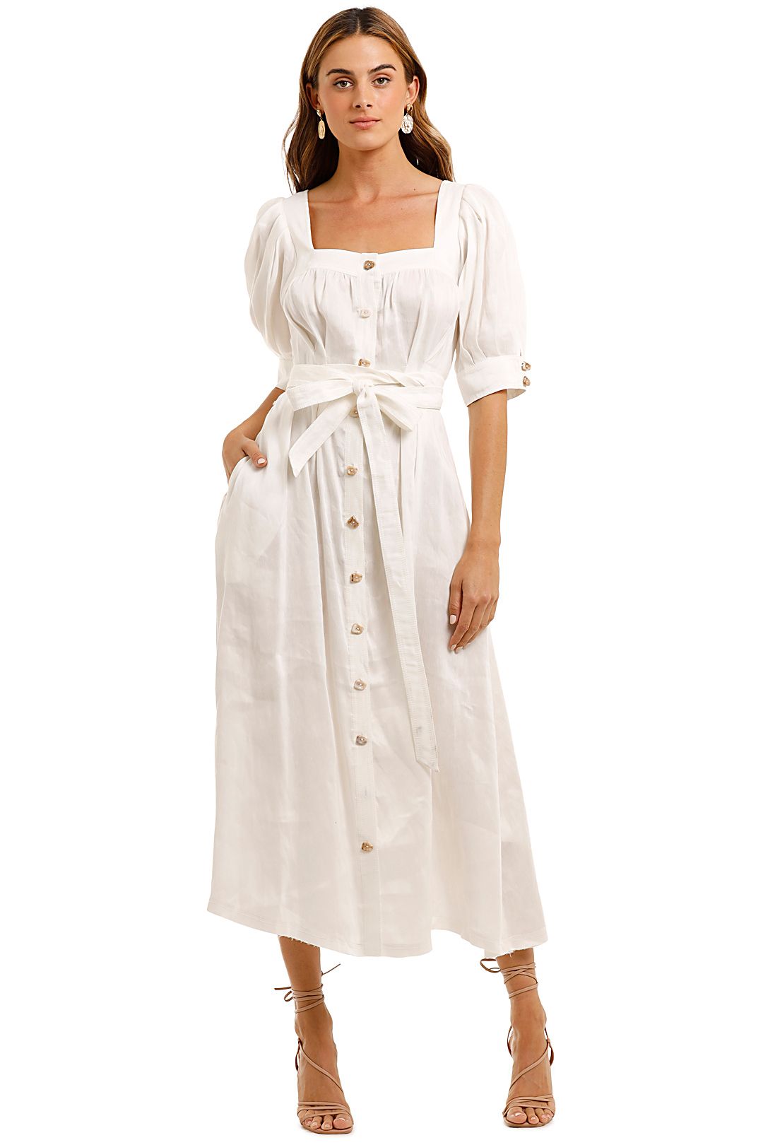 straight midi dress