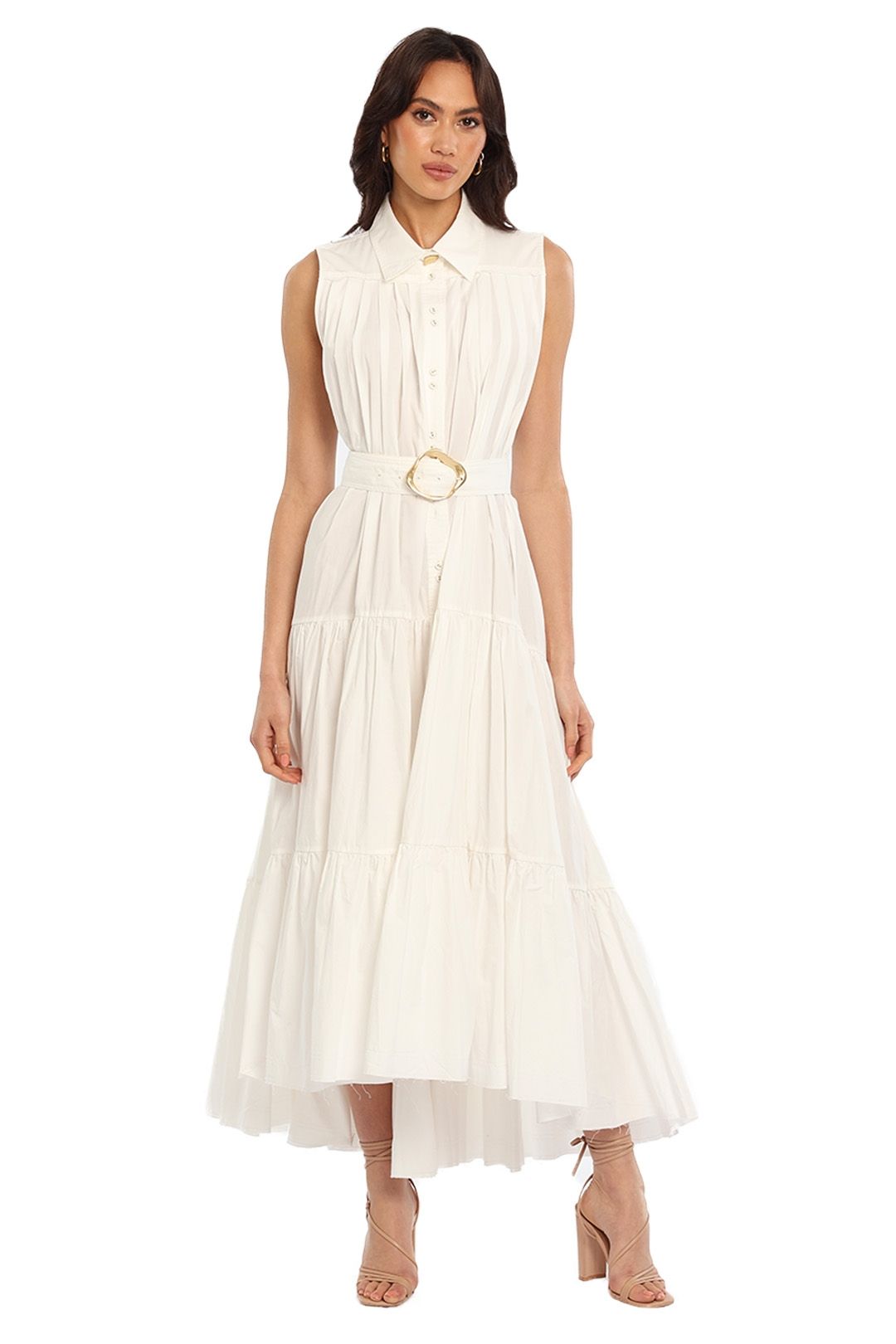 Image of AJE - Byblos Midi Shirt Dress