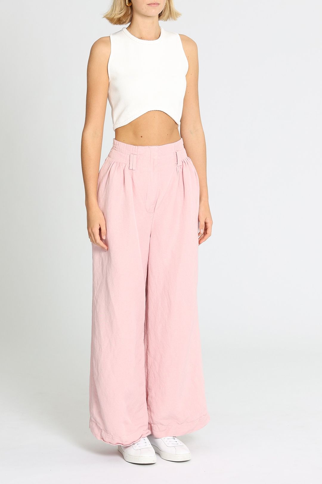 Aje Eglantine Wide Leg Pant High Rise