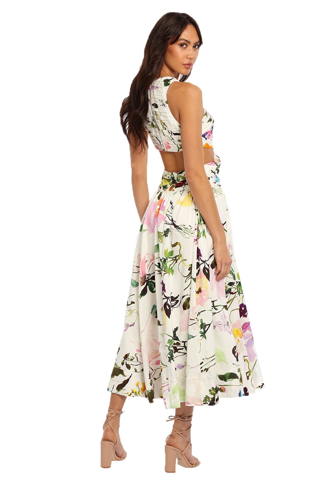 AJE Introspect Midi Dress Floral