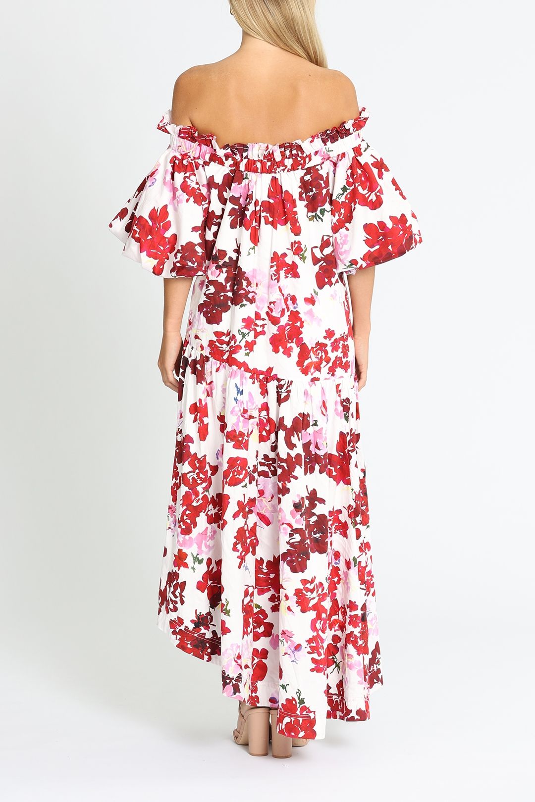 Hire Riviera Midi Dress Aje GlamCorner