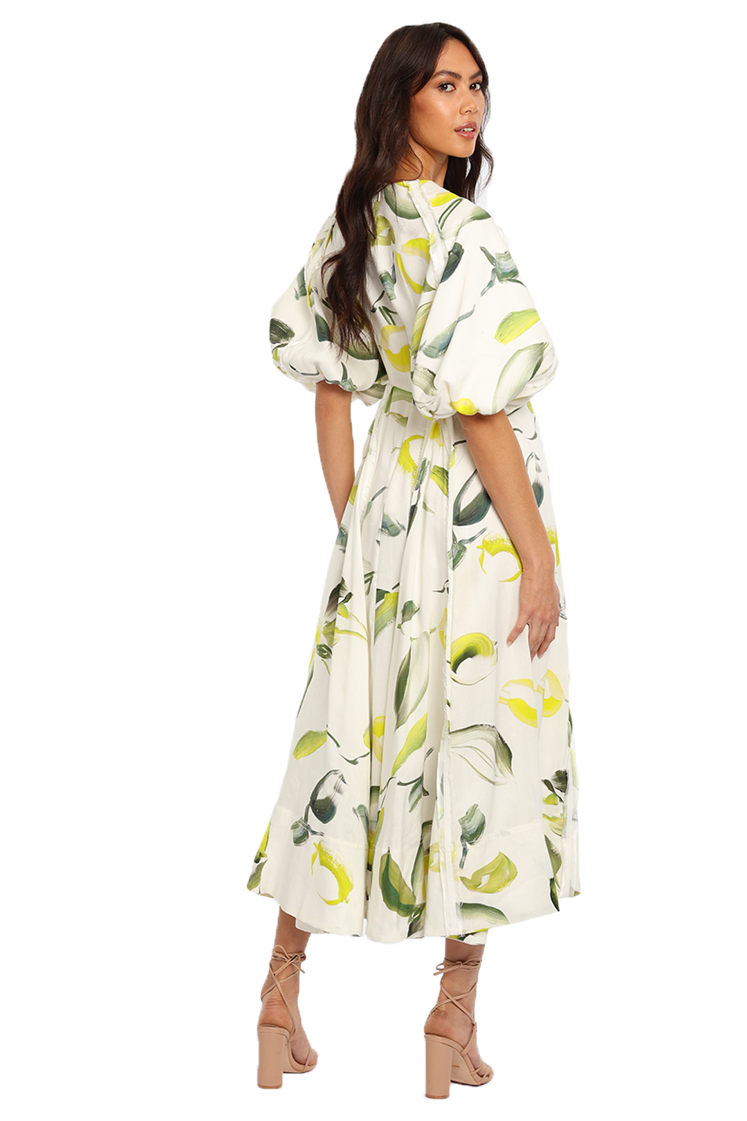 Hire Zest Midi Dress AJE GlamCorner