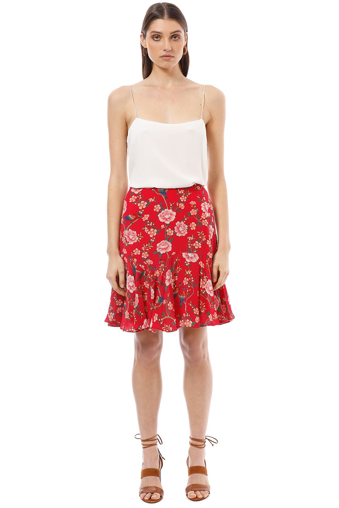 Alannah Hill - Own Wings Skirt - Red - Front