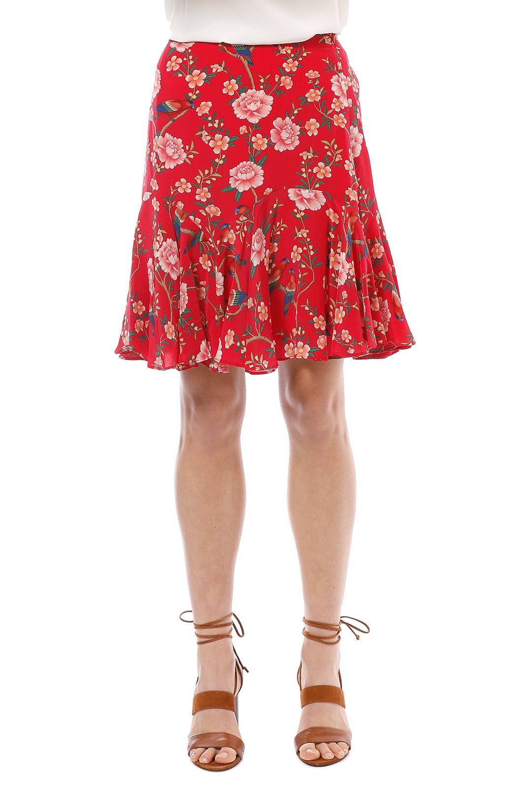 Own Wings Skirt in Red by Alannah Hill for Hire