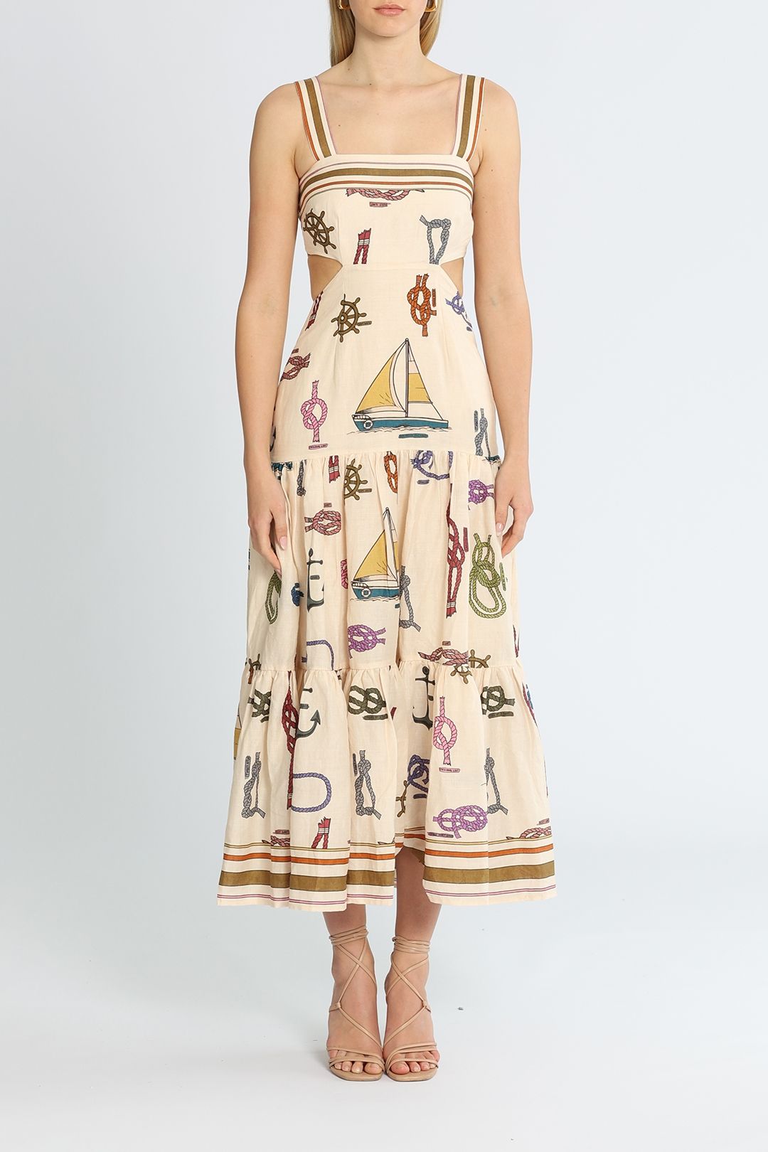 Alemais Ships Ahoy Sundress