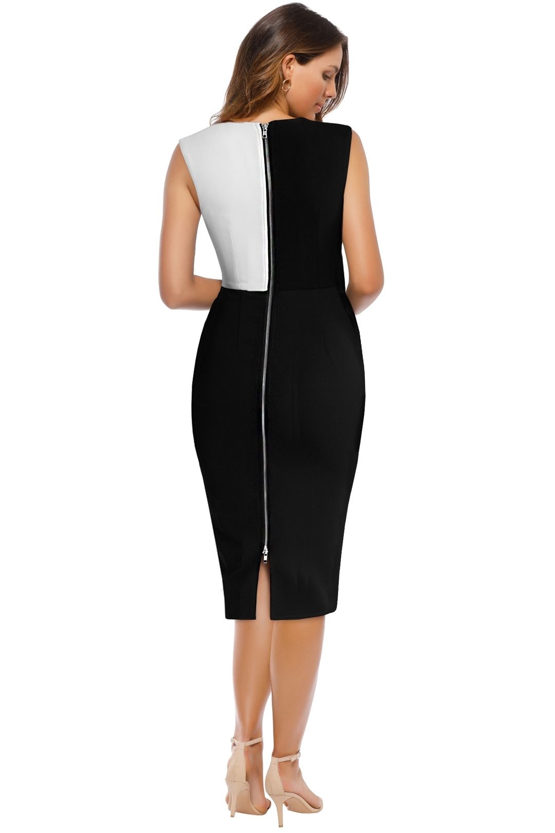 Alex Perry - Braydn Dress - Black - Back