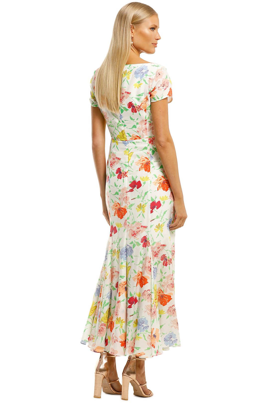 Alice-McCall-Picasso-Midi-Dress-Porcelain-Floral-Back