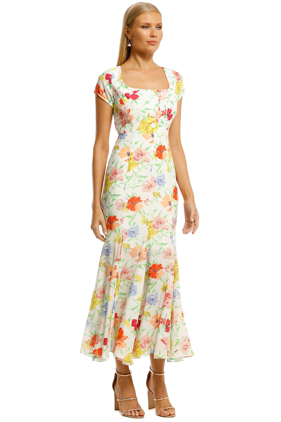 Alice-McCall-Picasso-Midi-Dress-Porcelain-Floral-Side