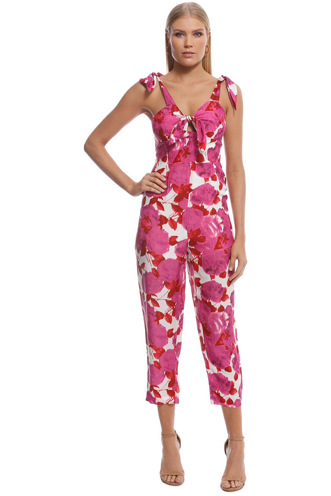 Betty Baby Jumpsuit in Plum by Alice McCall for Rent | GlamCorner