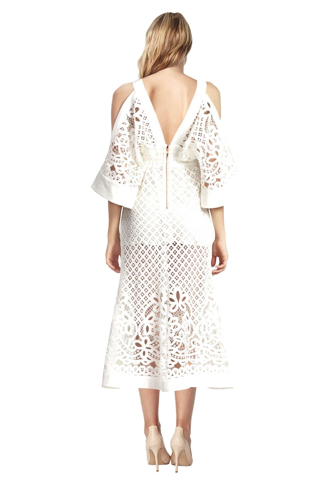 Alice McCall - Break my Love Dress - White - Back
