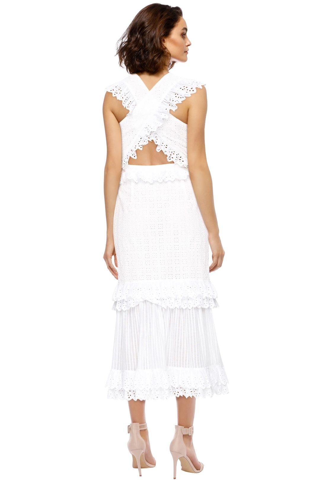 Alice McCall - Everything She Wants Dress - Porcelain White - Back