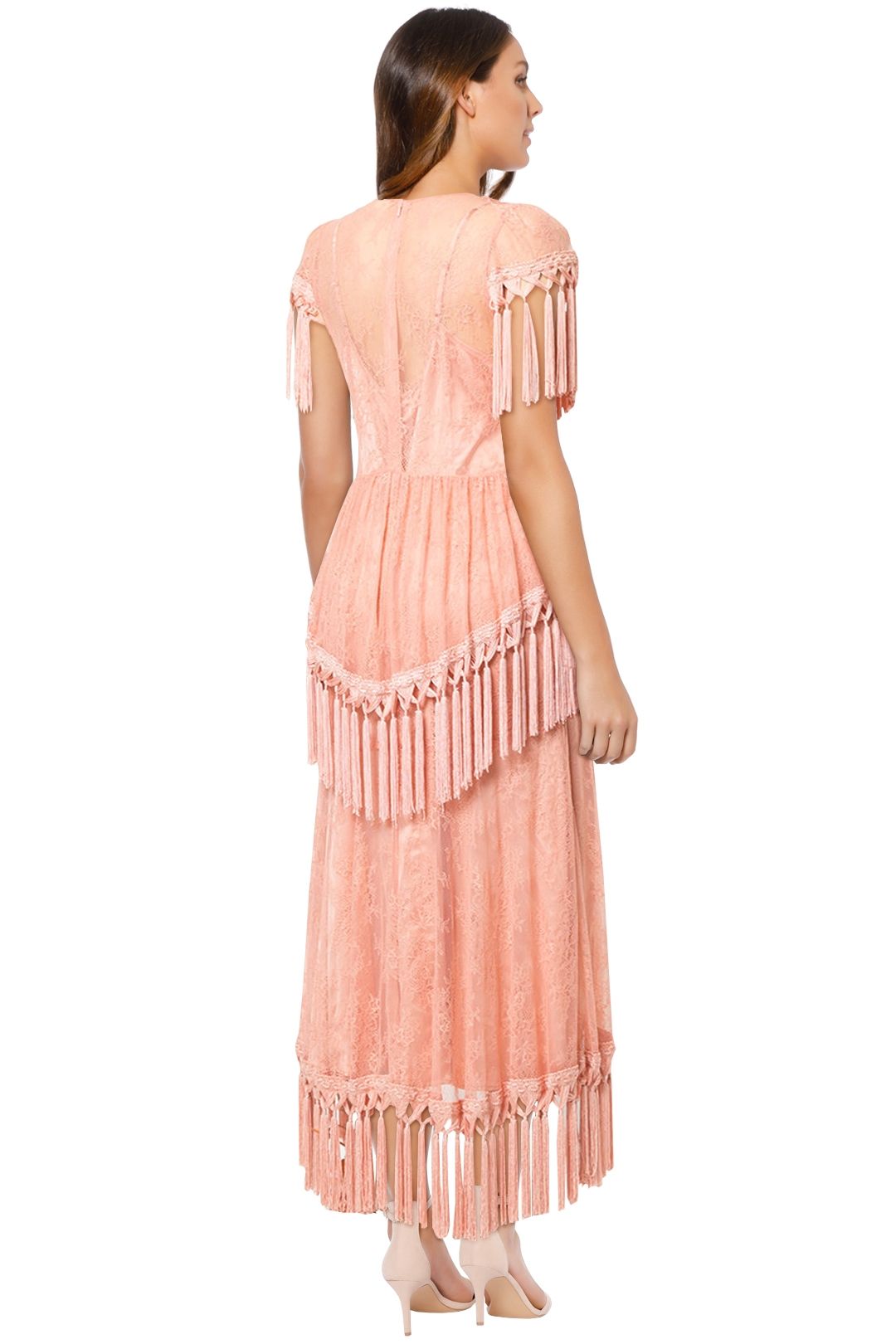 Alice McCall - More Than A Woman Gown - Dusty Rose - Back