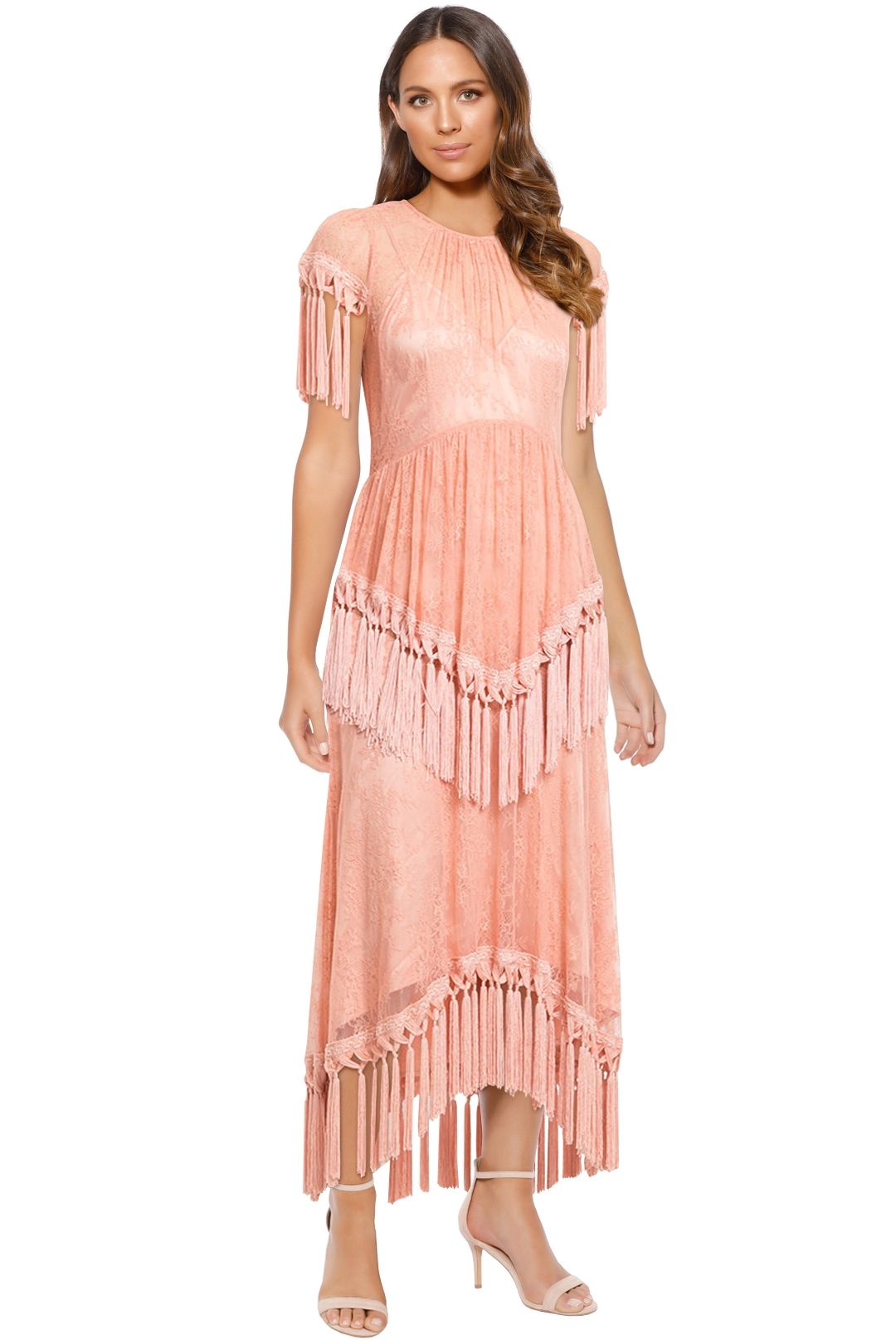 Alice McCall - More Than A Woman Gown - Dusty Rose - Front