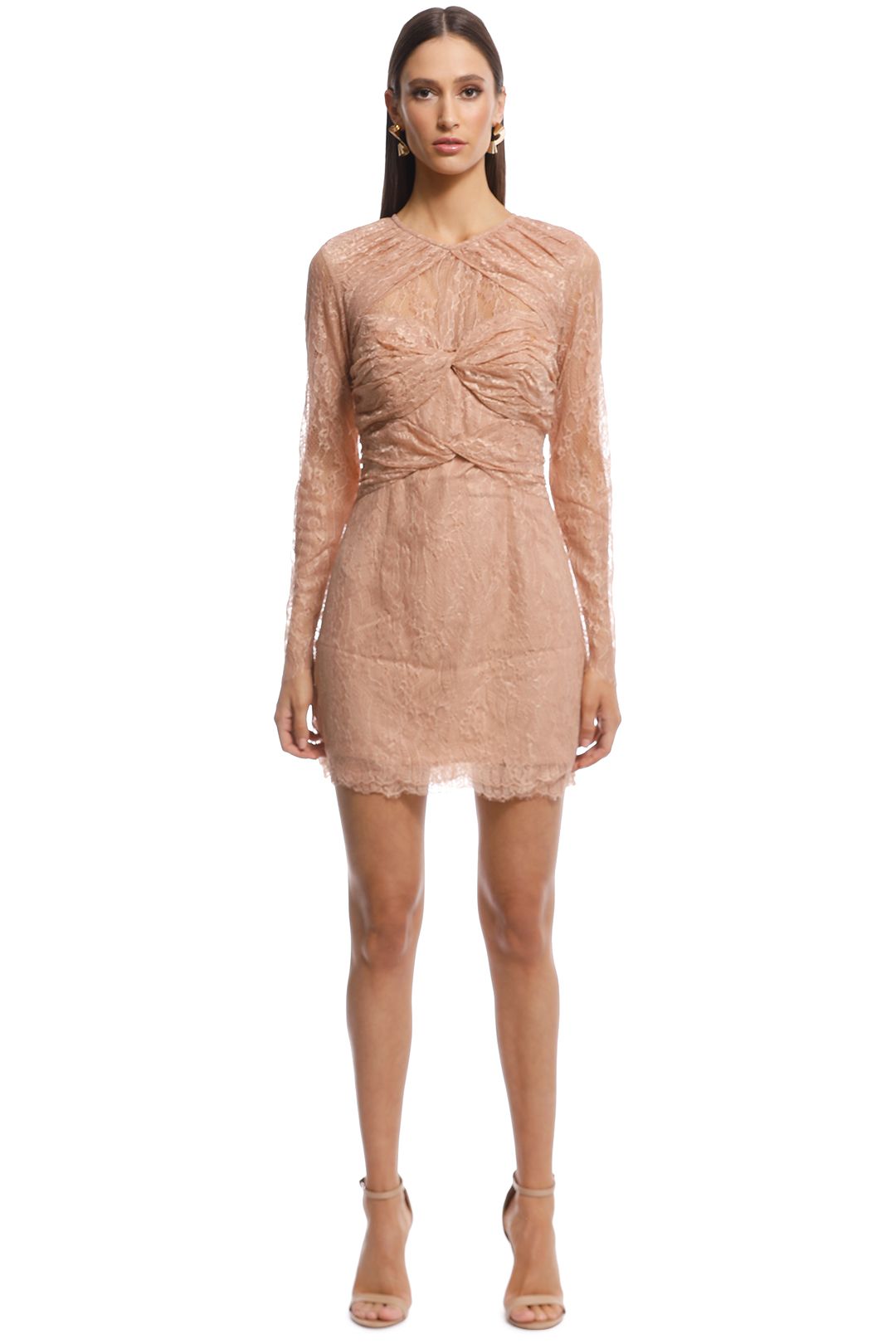 Alice McCall - Not Your Girl Dress - Blush - Front