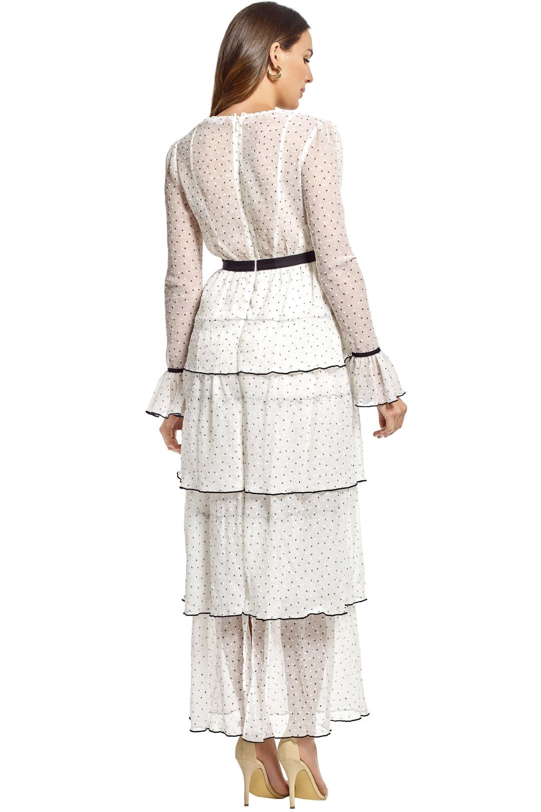 alice mccall ruffle dress