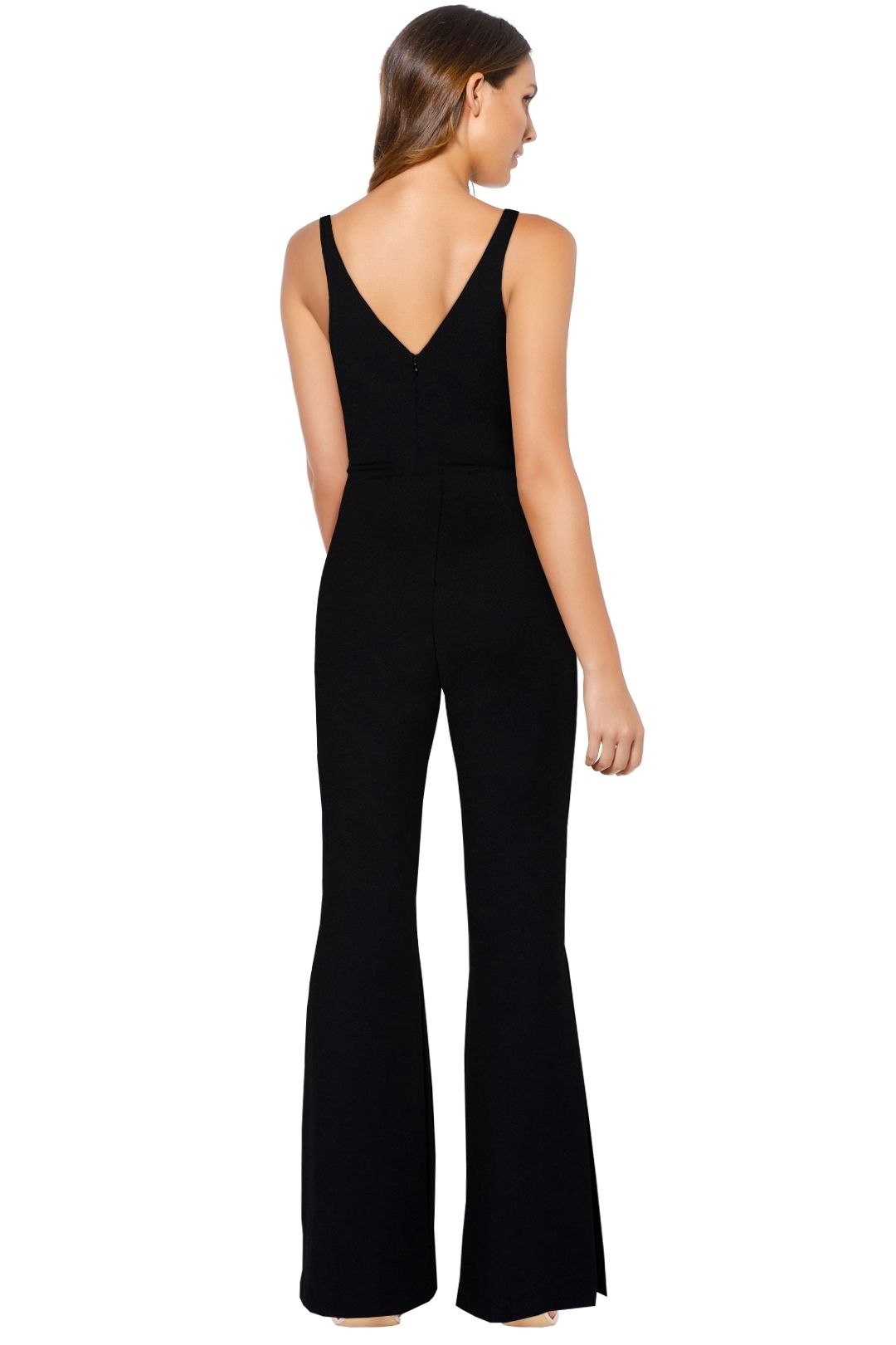 Amanda Uprichard - Norwood Jumpsuit - Black - Back