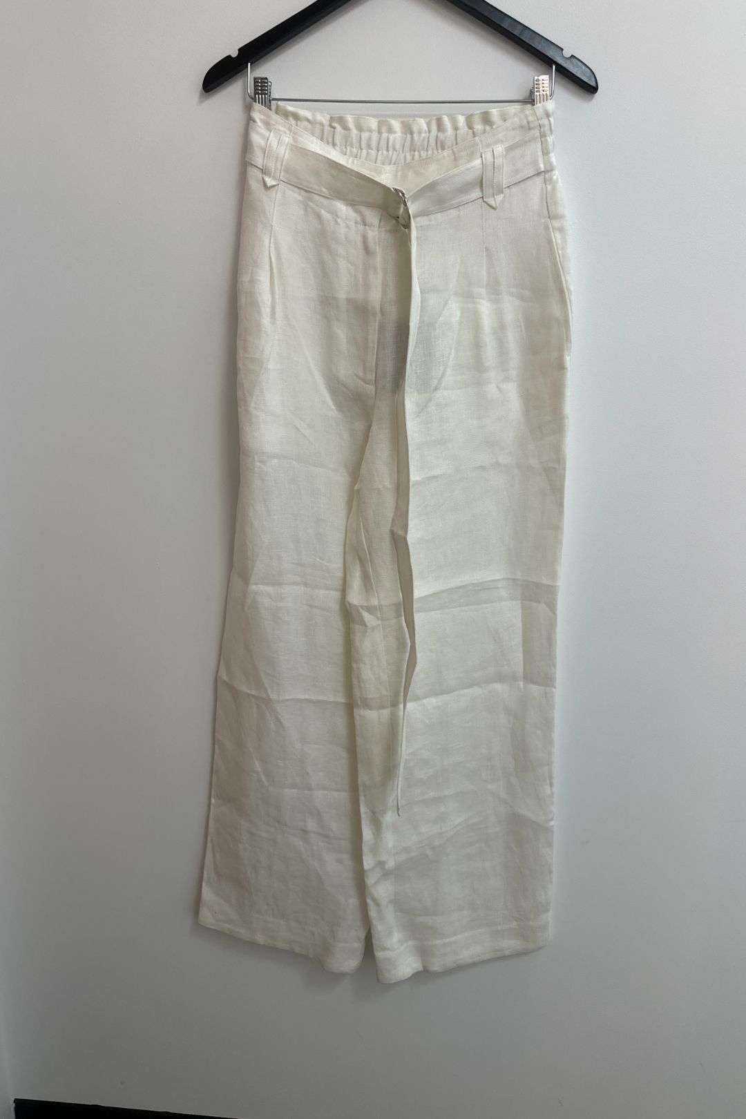 Lee Mathews Amos Relaxed Linen Pant in Natural
