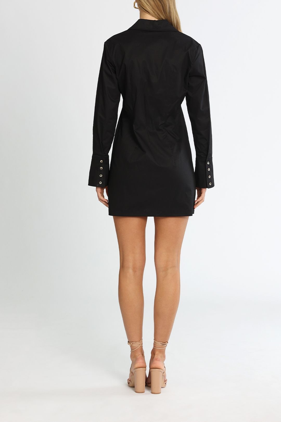 Anine Bing Tiffany Dress Black Mini