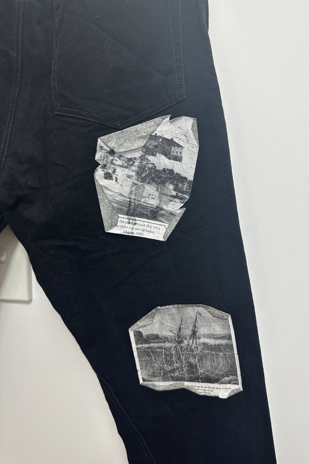 Ksubi Ankle Zipper Black Jeans 