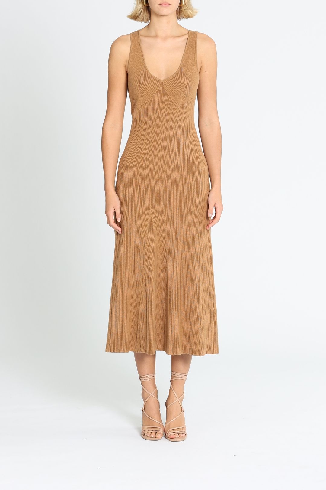 Anna Quan Asha Dress Brown