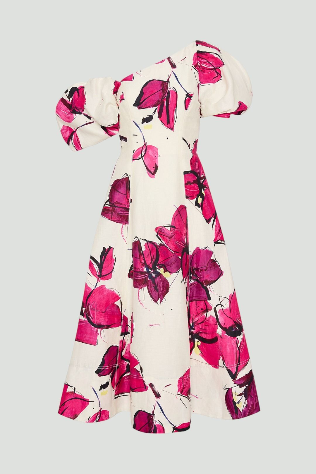 Arista Tulip Sleeve Midi Dress